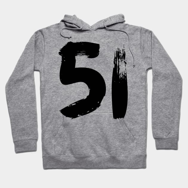 Number 51 Hoodie by Erena Samohai